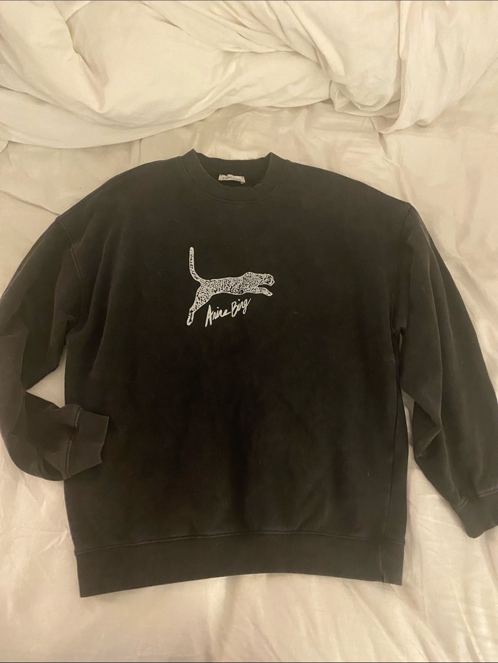 ANINE Bing Leopard Sweatshirt